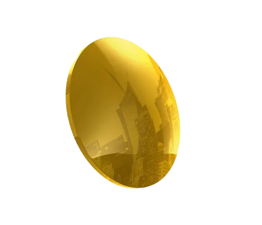 Gold Light Mirror